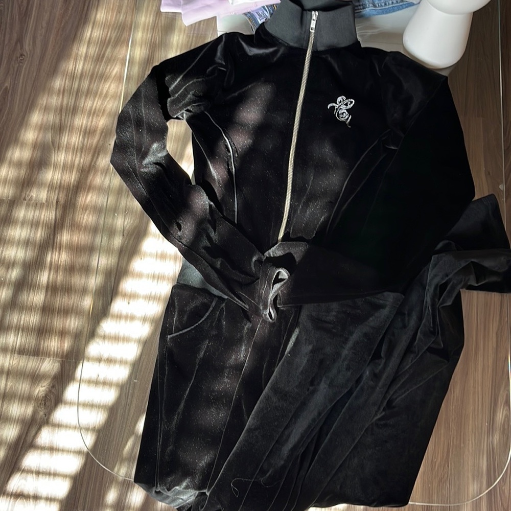 I am Gia black tracksuit